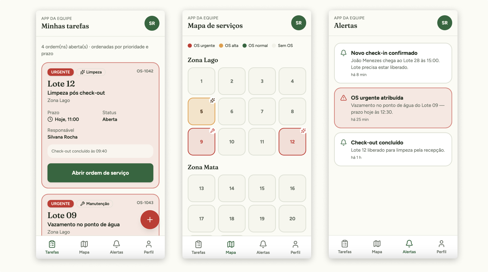 CampFlow guided check-in